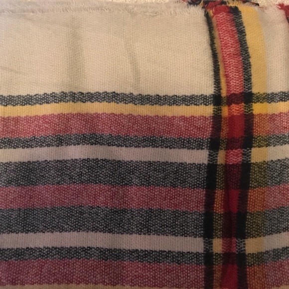 Gorgeous Cozy Chic Plaid Sweater Kimono Wrap O/S - Picture 7 of 7
